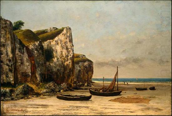 Gustave Courbet Plage de Normandie china oil painting image